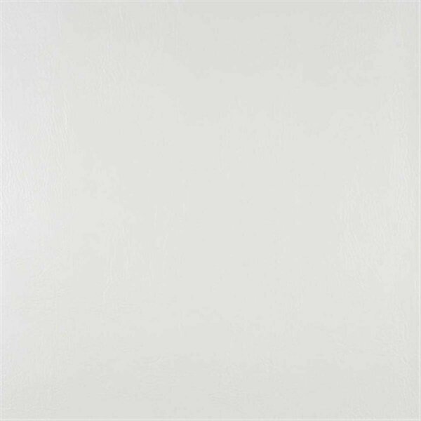 Designer Fabrics 54 in. Wide White Vinyl Fabric G927